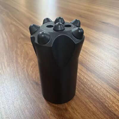 Taper Drill Bit 38mm 8 Buttons Rock Drilling Bits For Rock Drilling And Mining