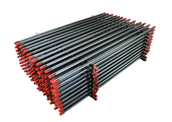 H22 H25 Taper Drill Rod 7 11 12 Degree  For Drilling In Hard Rock