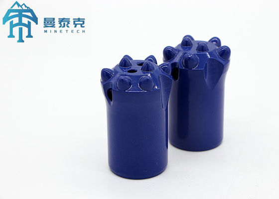 High Efficiency Tapered Button Bit with Diam. 34mm and 50mm Length for Hard Rock Drilling