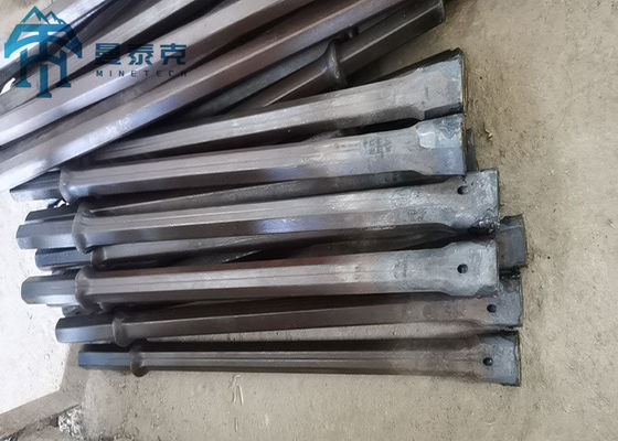 23-42mm Diameter 400-6000mm Length Integral Drill Rod for Ore Mining with Tungsten Carbide Chisel Bit
