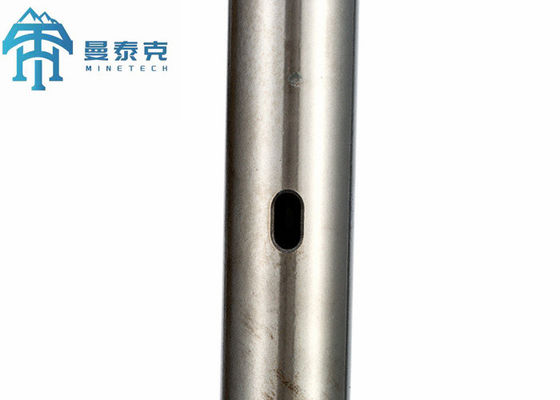 High Manganese Steel T38 Thread Shank Adapter with 525mm Length and 8 Spline for Rock Drilling