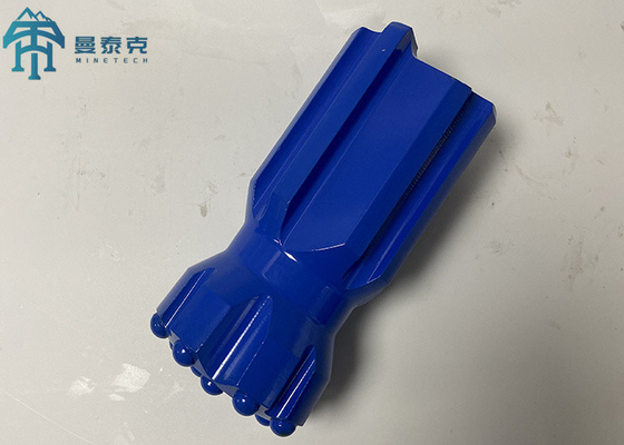 Mining Tools T51 152mm Rock Drilling Bit Blue Color Ballistic Button