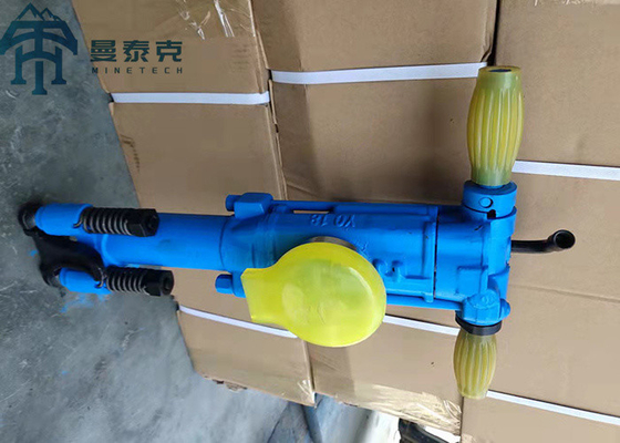 YT28 Model Air Legged Pneumatic Rock Drilling Machine with 50mm Drilling Diameter and Max 20m Depth