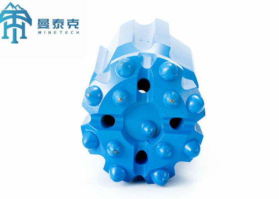 Flat Face 89mm T51 Thread Button Bit  for Underground Mining