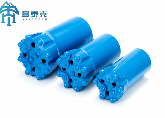 Forging Normal Body 41mm R32 Thread Button Bit Mining Drilling Tools