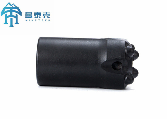 34mm 7 Degree Tapered Button Bit With Zin Coated Inside Mining Tools