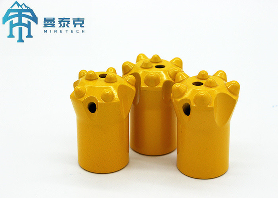 34mm 6 Buttons 7 Degree  Tapered Button Bit Mining Tools
