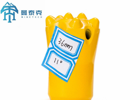 High Performance 36mm Forging 	Tapered Button Bit Rock Hard Alloy
