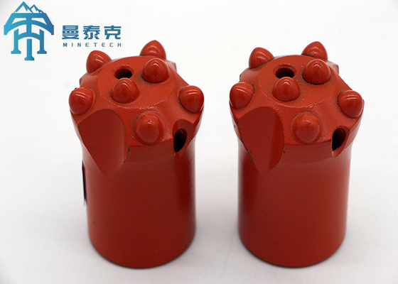 38mm Tapered Button Bit High Quality Red Knock off Bit for Secondary Crushing