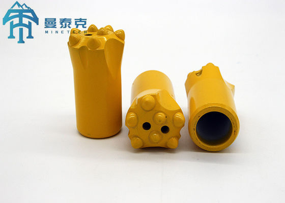 YK05 Tapered Drill Bit 36mm Diameter Rock Drilling Bit in Black, Yellow, and Green for Small Hole Blasting