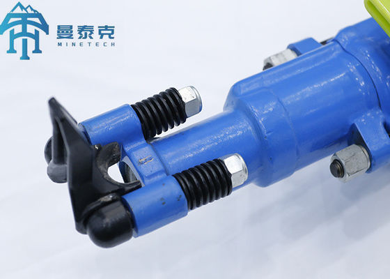YT28 Air Leg Rock Drill with 80mm Cylinder Diameter, 661mm Length, and Gas Consumption ≤55L/s for Mining and Roadway Excavation