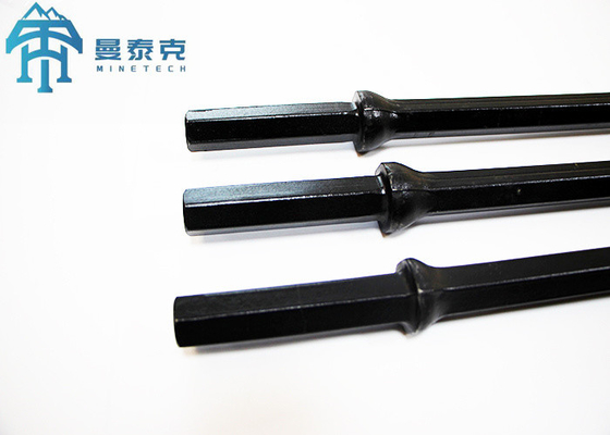 H22 1000mm Rock Drilll Tool Hexagon Mining Shank 12 Degree Tapered Drill Taper Rod