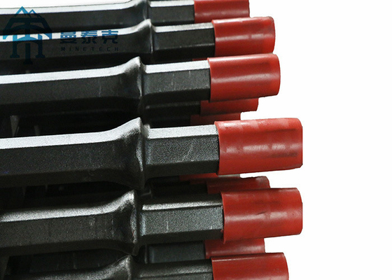 Hex22 11 Degree Taper Drill Rod For Pneumatic Rock Drill And Gasoline Rock Drill