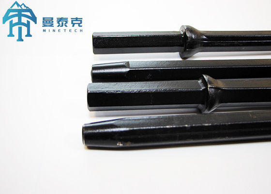 7 11 12 Degree Tapered Hexagonal Drill Rod with High Manganese Steel and Carburized Technology for Rock Drilling
