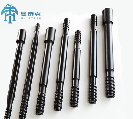 T38 H35 R32 Thread Drill Rod High Manganese Steel Carburizing Process