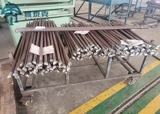 Underground Mining Hex 22mm Integral Drill Rod Length 800mm
