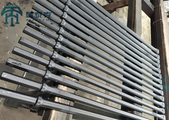 H22 108mm Hex Drill Rod Rock Drilling Hollow For Underground Mining