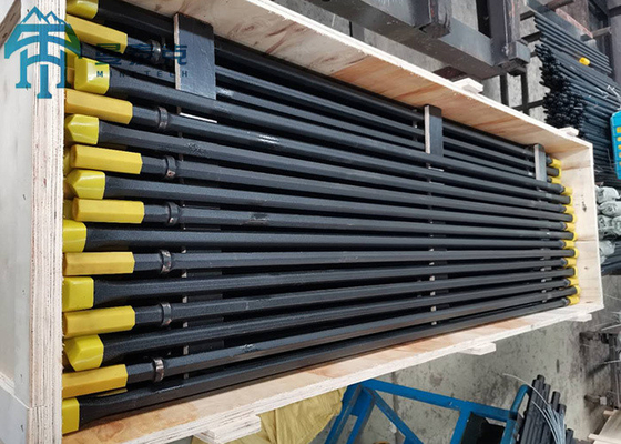 Dia41mm L80cm / L120cm Integral Steel Drill Rod Geological Drilling Use