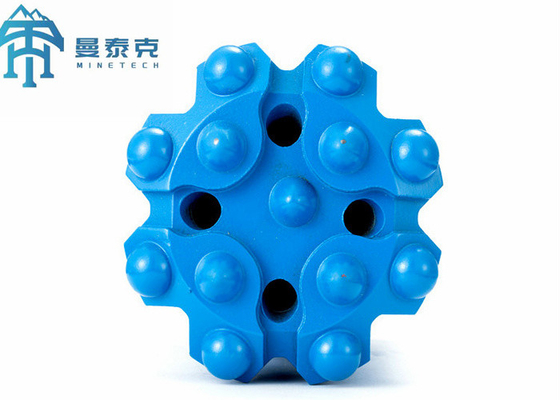 T45 89mm Thread Button Bit Drop Center Top Hammer Rock Drilling