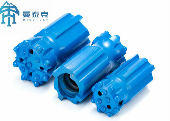 Construction Rock Drilling T38 / R32 Button Bit 45mm - 127mm