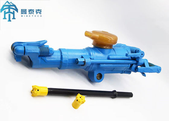 Portable YT29A Pneumatic Rock Drill with 5m Drilling Depth and 27kg Weight for Mining and Quarrying
