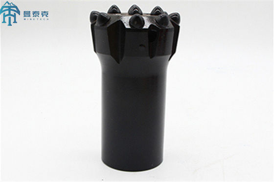 T45 76mm Thread Button Bit with 13 Buttons for Hard Rock Drilling in Carbon Steel and High Manganese Steel
