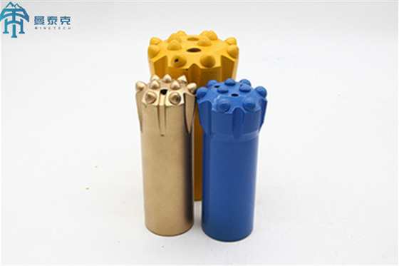 Jumbo Rock Drilling Bit T45 Thread Button Type 64mm CNC Maching