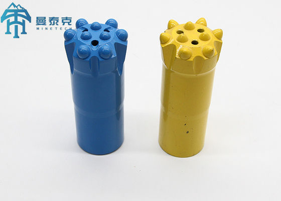 T38 Thread 64mm Button Bit with 12 Buttons for Construction Works in Carbon Steel