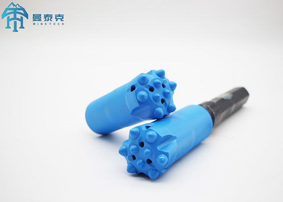 76mm T51 Top Hammer Thread Button Bit with 15 Buttons for Rock Drilling in Carbon Steel Forging