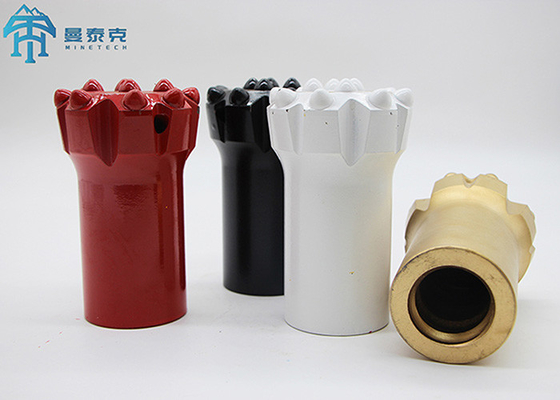 T45 Tungsten Carbide Thread Button Bit 1.42kg for Mining
