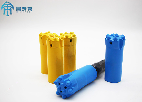 Tungsten Carbide 45mm R32 Thread Button Rock Drill Bits with Ballistic Spherical and Semi-Ballistic Buttons