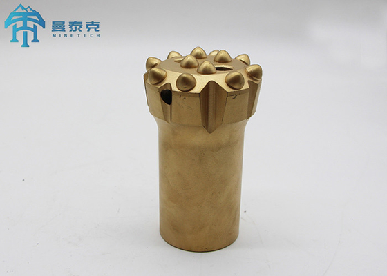 45CrNiMoV 13mm Carbide 125mm Length Thread Button Bit and Rock Drill Button Bit for Mining and Quarry Drilling