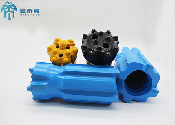 Top Hammer 76mm T45 Retract Button Bit Cemented Carbide Mining Tool