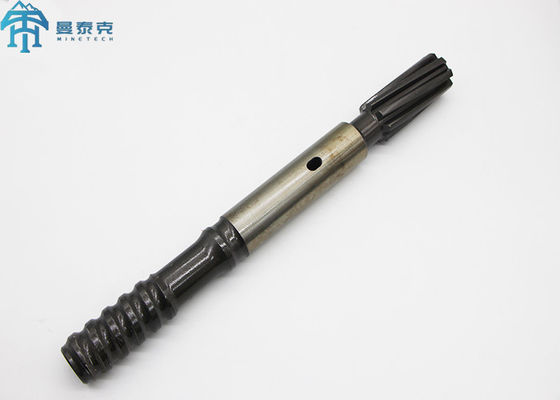 T38 Shank Adapter for Rock Drilling with Tungsten Carbide and Milled Finish (370mm-840mm Length)