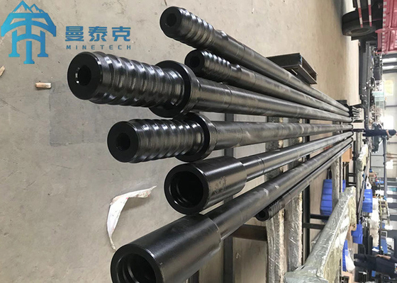 10ft 12ft 14ft Steel Thread Drill Rod and Drill Pipe with T38 T45 T51 Threads for Construction and Mining