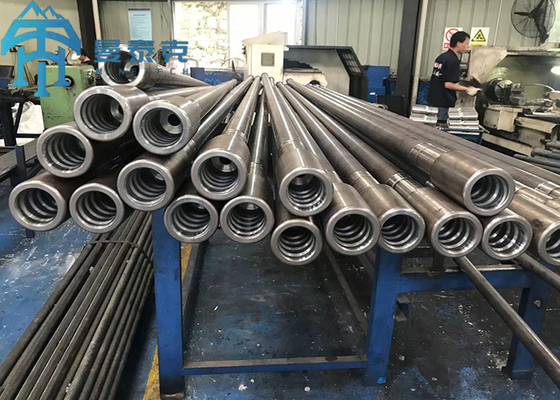 1830mm T38 Speed Threaded Rod Hard Rock Drilling Tools Bommer Accessory