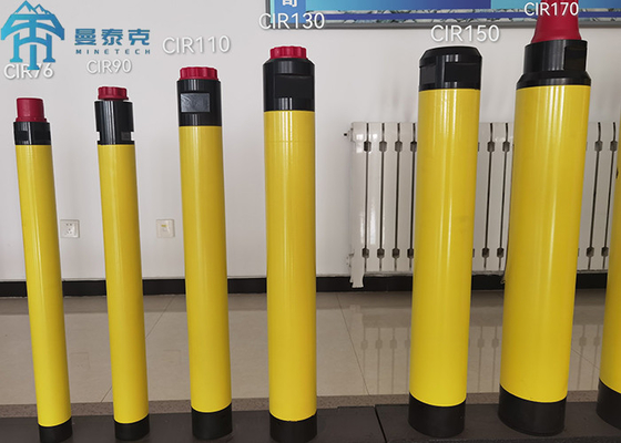 76mm API 2 3/8 REG DTH Hammer with 155mm-190mm Hole Range for High Performance Drilling