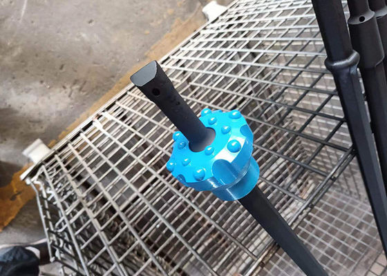 ISO 9001 Certified Carbon Steel Integral Drill Rod with Custom Length for Precision Drilling