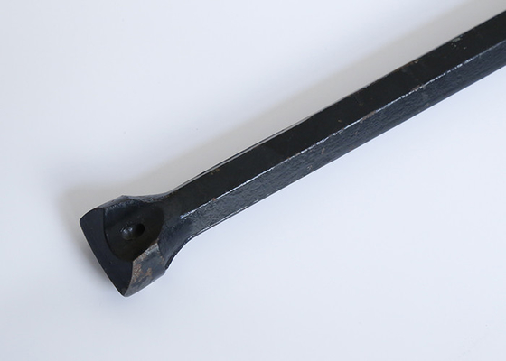 ISO 9001 Certified Carbon Steel Integral Drill Rod with Hexagonal Shank for High-Efficiency Drilling