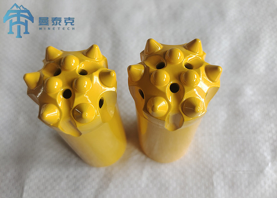 R32 45MM Ballistic Thread Button Drill Bit with Alloy Steel and Heat Treatment for Rock Drilling