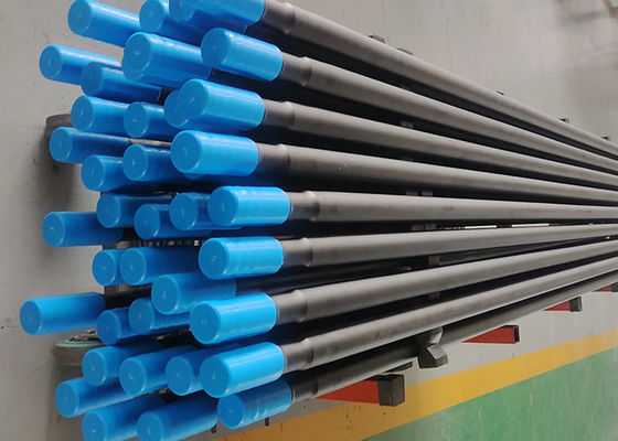 22CrNi3Mo Thread Drill Rod with 915mm-6500mm Size and Round-type Hexgonal-type for Ore Mining