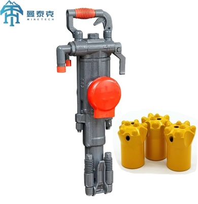 Forging S82 Pusher Leg Rock Drilling Machine With H22 X 108mm Shank