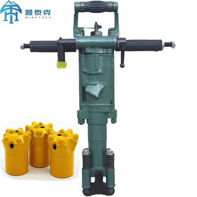 18kgs Hand Held Jackhammer YO20LY with 0.4MPA Air Pressure and 32-42mm Drilling Diameter Rock Drilling Machine