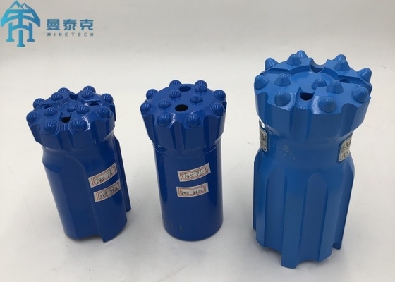 T45 Tungsten Carbide Thread Button Bit 1.42kg for Mining