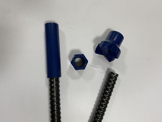 R38 L 1000mm to 8000mm Anchor Tool Self Drilling Anchor Bolt Threraded Bar Anchor Rods