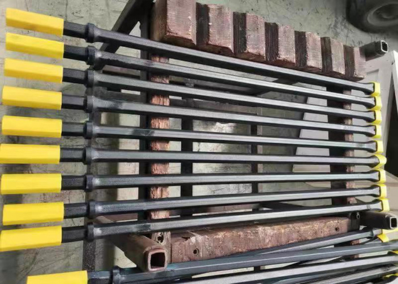H22 Chisel Bit Integral Drill Rod with 33mm Bit Diameter and 1600mm Length for Small Hole Drilling