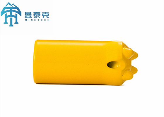 30mm Tapered Mining Bit With 3 Flushing Holes Carbide Steel Drill Bit