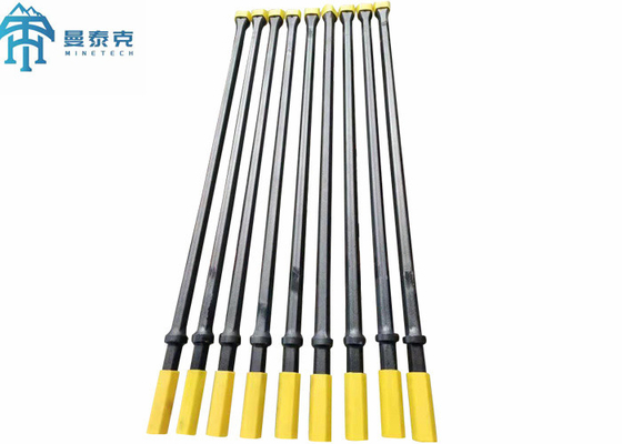 Tungsten Carbide 1.5m H25 Integral Drill Rod with 12 and 7 Taper Degrees for Small Hole Drilling