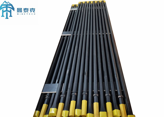 Hex22x108mm Integral Drill Rod for Quarry Tunnel Mining with 400mm to 6000mm Length and 40SiMnCrNiMo Steel