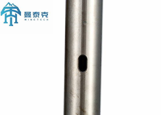 High Manganese Steel T38 Thread Shank Adapter with 525mm Length and 8 Spline for Rock Drilling